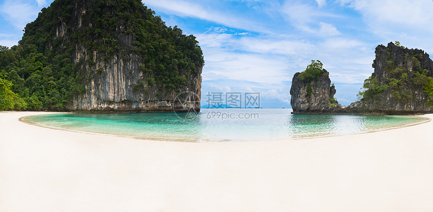 泰国的白沙滩图片