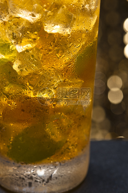明特朱勒普鸡尾酒立方体薄荷液体玻璃叶子食物饮料火花工作室碳酸盐图片