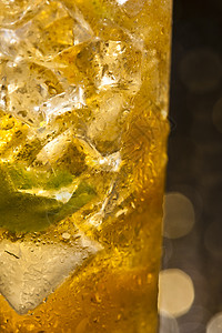 明特朱勒普鸡尾酒工作室叶子薄荷火花食物玻璃碳酸盐液体立方体饮料图片