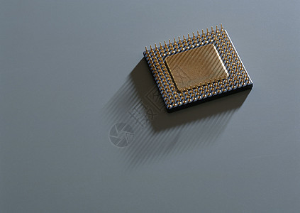 计算机微芯片 CPU加工数据晶体管别针半导体电路技术电子产品处理器白色图片