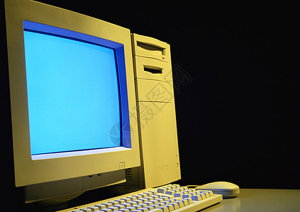 苹果 Macintosh 计算机技术电脑设备复古白色钥匙键盘褐色空白复兴图片