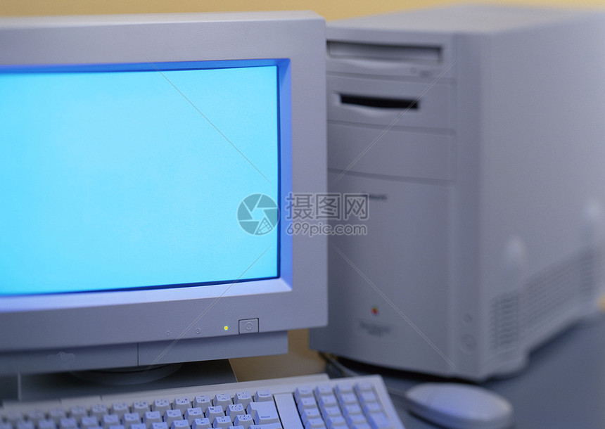 苹果 Macintosh 计算机设备技术钥匙复古人体电脑显示器褐色空白工学键盘图片
