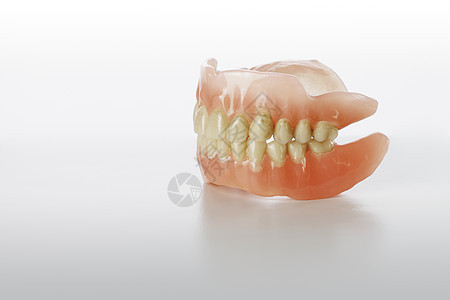 旧假牙牙齿牙科假肢背景图片