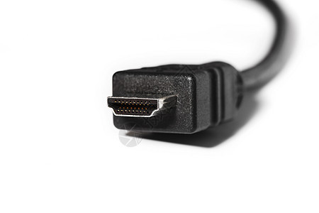 HDMI 连接器电缆视频家庭电影院电视影院背景图片