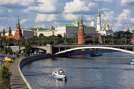 莫斯科克里姆林宫纪念碑旅行天空正方形蓝色建筑学建筑旅游金子首都图片
