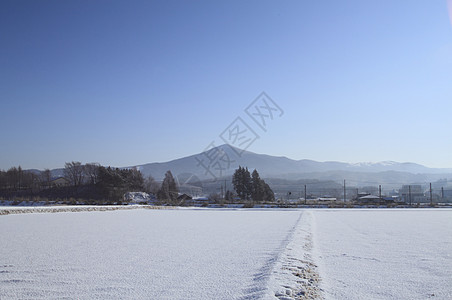 雪田和希梅卡米山白色旅行假期场地雪原天空蓝色图片