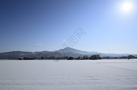 雪田和希梅卡米山场地天空假期白色雪原旅行蓝色图片