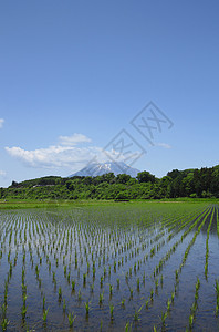 伊瓦特山和牧区景观田园蓝天国家场地天空绿色蓝色村庄农场图片