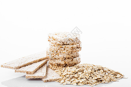 Oat 膳食产品粮食薄片燕麦薄脆营养化合物饮食早餐胡扯圆圈图片