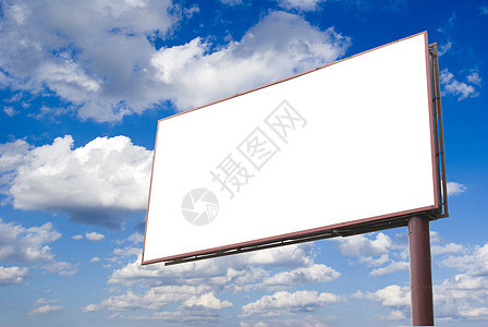 广告牌公司风俗账单帆布空白海报控制板宣传横幅白色图片