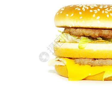 汉堡包沙拉白色洋葱小吃营养炙烤蔬菜汉堡面包牛肉图片