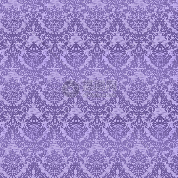 旧壁纸插图装饰织物紫色艺术围巾风格格子纺织品材料图片