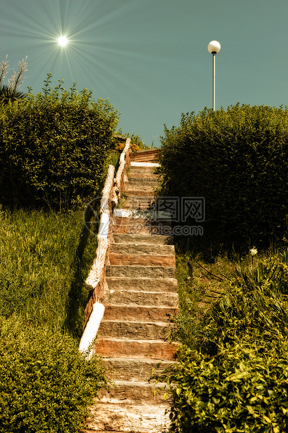 通往太阳的楼梯自然苦恼色彩宗教单车石头风景荒野公园禅意图片