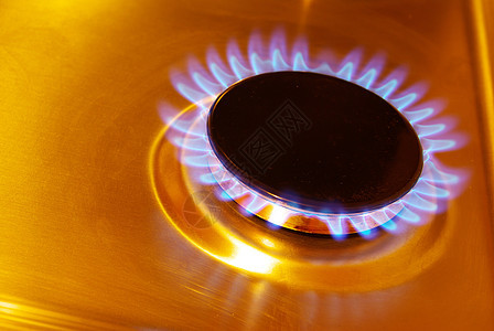 天然气气体火炉燃料力量燃烧甲烷白炽活力椭圆形圆圈蓝色图片