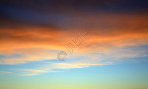 日落天空橙子阳光天气风景场景自由空气摄影美丽图片
