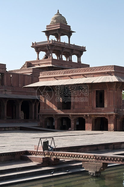 印度北方邦阿格拉法庭遗产砂岩庭院城市院子首都世界旅游建筑学图片