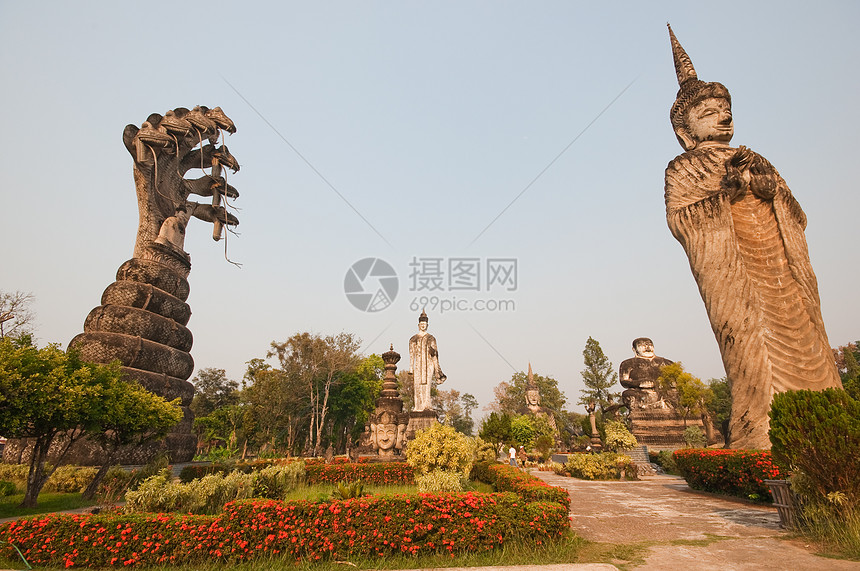 泰国上帝博物馆旅游宗教寺庙雕塑建筑数字旅行历史图片