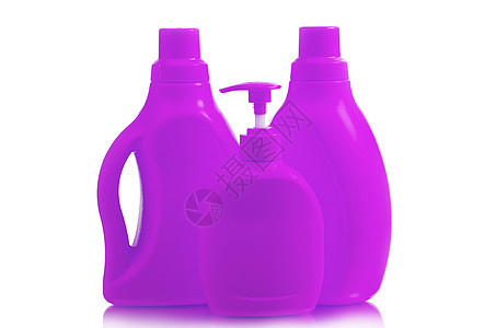塑料瓶皮肤除尘器卫生白色烧瓶管子清洁工消毒剂肥皂剪裁图片