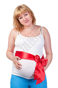 孕妇触摸她的贝利女性化怀孕概念生活白色婴儿肚子药品产妇身体图片