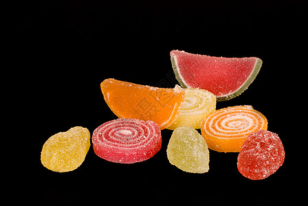 水果糖果口香糖甜点糖豆果味水平蜜饯背景图片