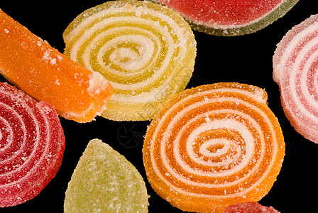 水果糖果甜点水平糖豆蜜饯果味口香糖背景图片