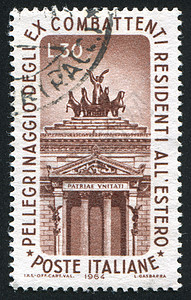 左拱形建筑马术邮件章节邮票安置邮资邮戳雕像胜利图片