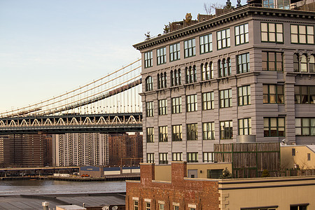 曼哈顿市下城纽约市建筑群男人地标天际刮刀旅游建筑建筑学天空城市景观图片