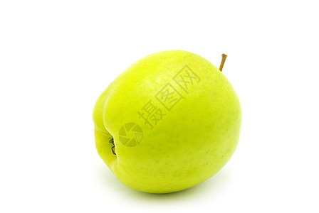 苹果果味水果营养食物保健收成卫生剪裁雨滴绿色图片