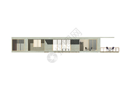 建筑结构 3项目建筑学厨房框架空白建筑师房子蓝图渲染小样图片
