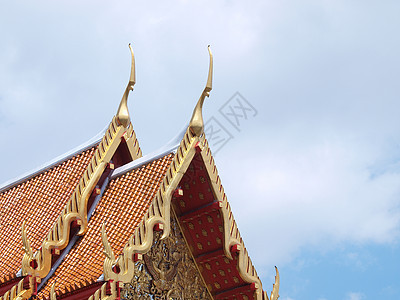 大理石寺泰神庙顶顶屋顶装饰图片