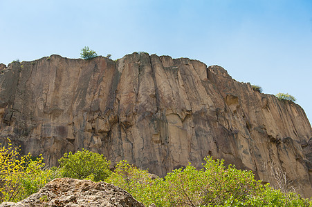伊哈拉河谷洞穴岩石旅行侵蚀砂岩编队地质学旅游烟囱石头图片