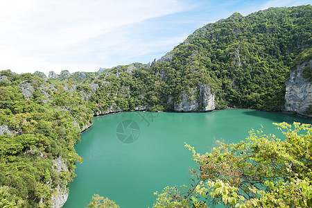 Angthong国家海洋公园的景观 Kooh Samui图片