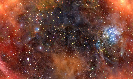 深外层空间星云气云天空星星场地天文学气体星空插图图片