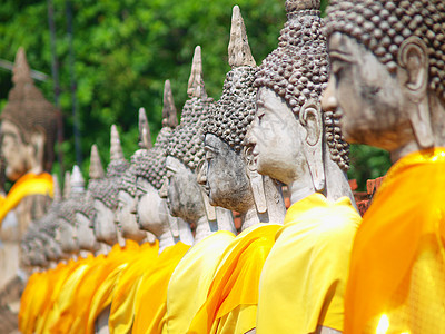 泰国的佛像宗教精神宝塔建筑公园地标历史佛塔文化旅行图片