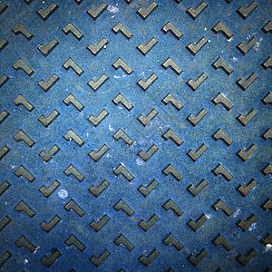 蓝色钢地板板地面床单墙纸盘子材料工业金属图片