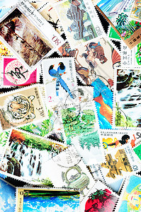 收集中华邮票爱好收藏海豹邮件艺术遗产黑色语言邮政邮资图片