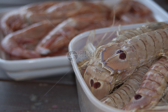 甲壳体盘子饮食螳螂美食健康餐厅大虾甲壳纲小龙虾贝类图片