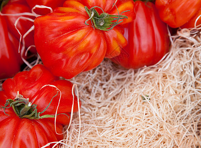 番茄摊位蔬菜市场饮食食物营养图片