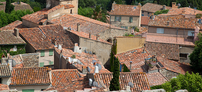 屋顶瓷砖建筑村庄屋面图片