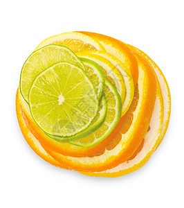 混合水果异国果味食物杂货小吃市场生活橙子柠檬营养图片
