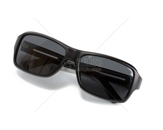 黑色墨镜紫外线眼睛风镜配饰玻璃阴影镜片框架塑料太阳镜图片