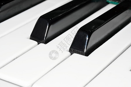 钢琴键盘钥匙笔记电子旋律娱乐乐器音乐宏观长处歌曲图片