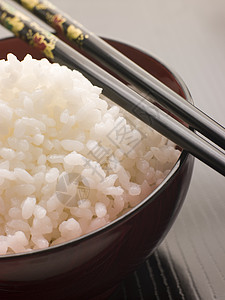 高志明米饭碗 用棍棒筷子食物蒸食类美食食品图片