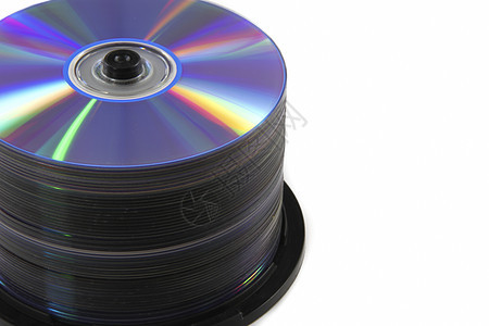 色彩多彩的反射 CD DVD计算机白色圆圈磁盘对象光盘数据影棚防火墙软件图片