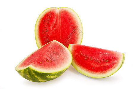 西瓜甜点圆形饮食营养水果小吃绿色条纹种子食物图片