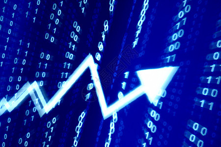 蓝色数据空间金融投资电脑图表速度交换成功宏观展示货币图片