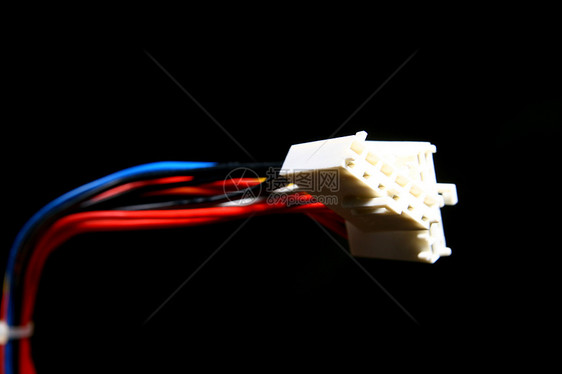 连接电线活力力量电脑电子办公室网络技术绳索电缆白色图片