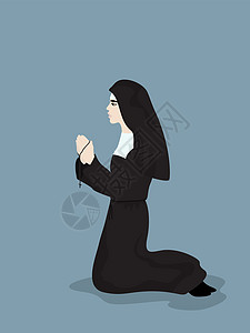 祈祷修女图片