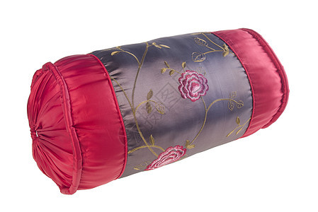 枕头 明亮的枕头 在背景上风格纺织品床头板织物卧室羽毛绿色家庭柔软度白色图片