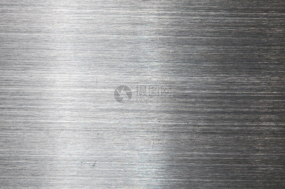 金属背景工业盘子床单线条抛光拉丝反光材料灰色空白图片